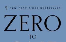 Zero to One by Peter Thiel & Blake Masters